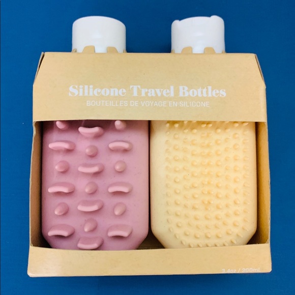 NWT Urban Outfitters Silicone Travel Bottles - Picture 3 of 5
